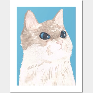 Cute cat Posters and Art